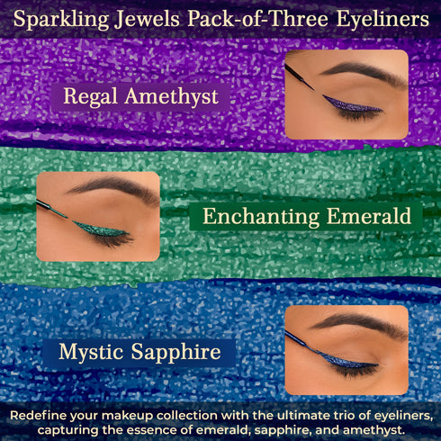 Parul Garg Beauty Sparkling Jewels Ultimate Eyeliner Pack