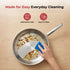 Vinod Doniv Titanium Triply Stainless Steel Fry Pan 20 cms Induction Friendly