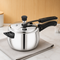 Vinod Doniv Titanium Triply Stainless Steel Pressure Cooker 5 Ltr Inner Lid Induction Friendly