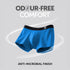 XYXX Aero Silver Cotton Trunks Pacific Blue
