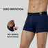 XYXX Aero Silver Cotton Trunks Midnight Blue