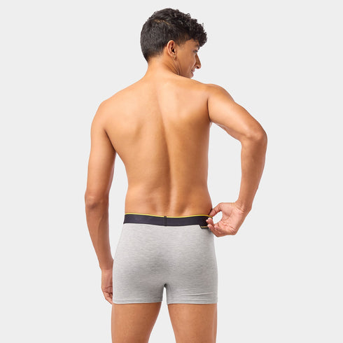Bummer Modal Stretch Trunks - Grey Melange