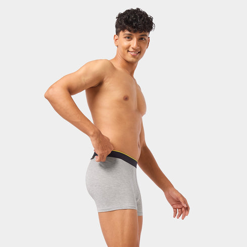 Bummer Modal Stretch Trunks - Grey Melange
