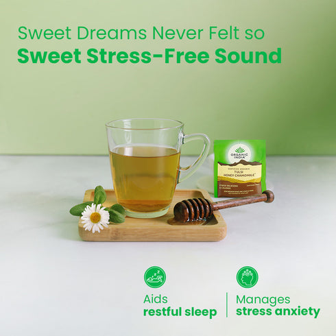 Organic India Tulsi Honey Chamomile Tea