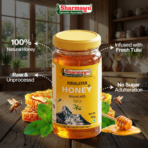 Sharmayu Ayurveda Himalayan Honey Tulsi Infused