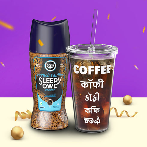 Sleepy Owl Coffee Coffee On-the-Go Combo French Vanilla