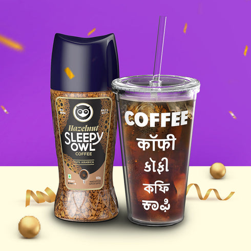 Sleepy Owl Coffee Coffee On-the-Go Combo Hazelnut