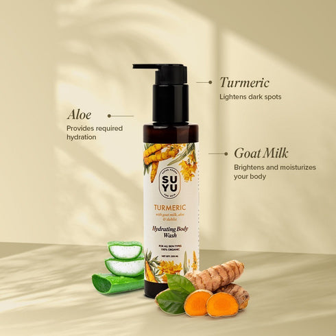 Suyu India Turmeric Hydrating Body Wash