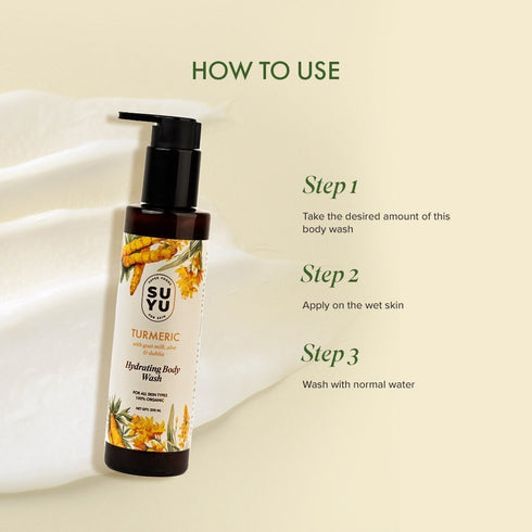 Suyu India Turmeric Hydrating Body Wash