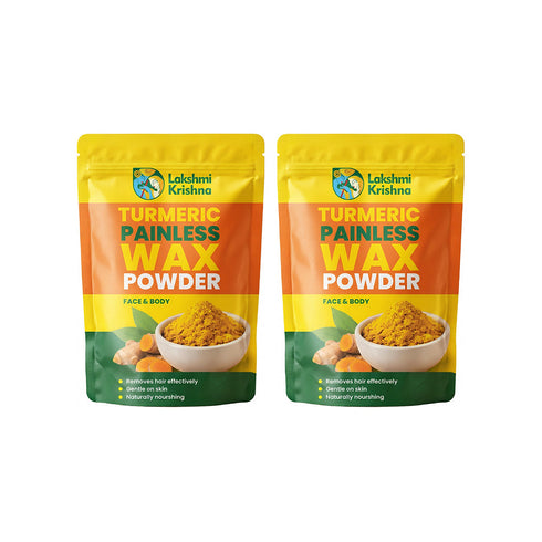 Lakshmi Krishna Naturals Turmeric Painless Wax Powder