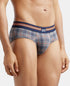 Jockey Cotton Elastane Printed Brief | Navy Print