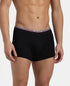 Jockey Cotton Ribbed Trunk | New Black