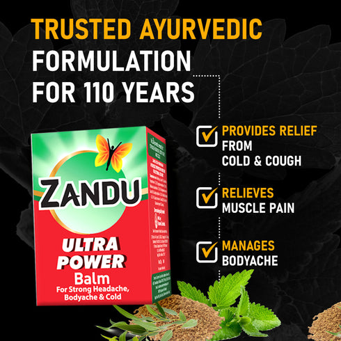 Zandu Ultra Power Balm