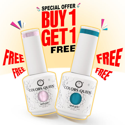 Colors Queen UV LED Soak Off Gel Polish - Poppy Nail Colors | 15 ML