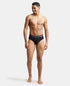 Jockey Cotton Solid Brief with Ultrasoft Waistband | Black