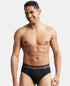 Jockey Cotton Solid Brief with Ultrasoft Waistband | Black