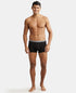 Jockey Stretch Solid Trunk with Ultrasoft Waistband | Black