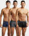 Jockey Solid Comfort Trunk Multi Pack | Navy Charcoal Black