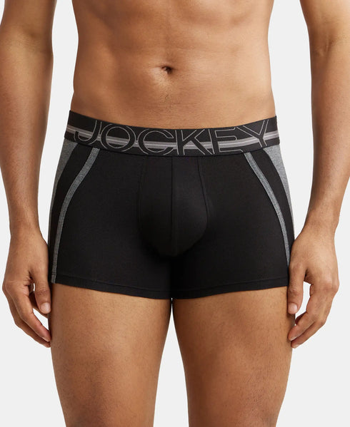 Jockey Solid Comfort Trunk Multi Pack | Navy Charcoal Black