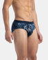 Jockey Cotton Printed Brief with Ultrasoft Waistband | Navy & Nickle | Pack of 2