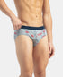 Jockey Cotton Printed Brief with Ultrasoft Waistband | Navy & Nickle | Pack of 2