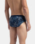 Jockey Cotton Printed Brief with Ultrasoft Waistband | Navy & Nickle | Pack of 2