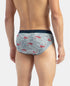 Jockey Cotton Printed Brief with Ultrasoft Waistband | Navy & Nickle | Pack of 2