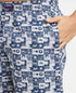 Jockey Super Combed Mercerized Cotton Woven Printed Boxer Shorts with Side Pockets | Nickel