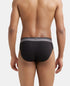 Jockey Stretch Solid Brief with Ultrasoft Waistband | Black