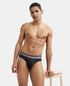 Jockey Stretch Solid Brief with Ultrasoft Waistband | Black