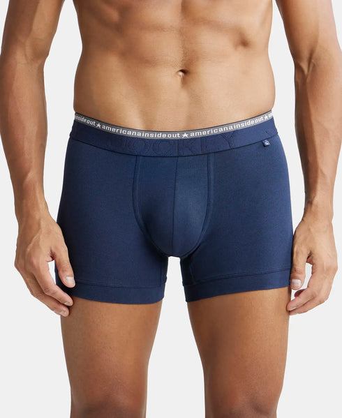 Jockey Stretch Solid Trunk with Ultrasoft Waistband | Navy