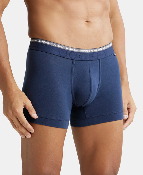 Jockey Stretch Solid Trunk with Ultrasoft Waistband | Navy
