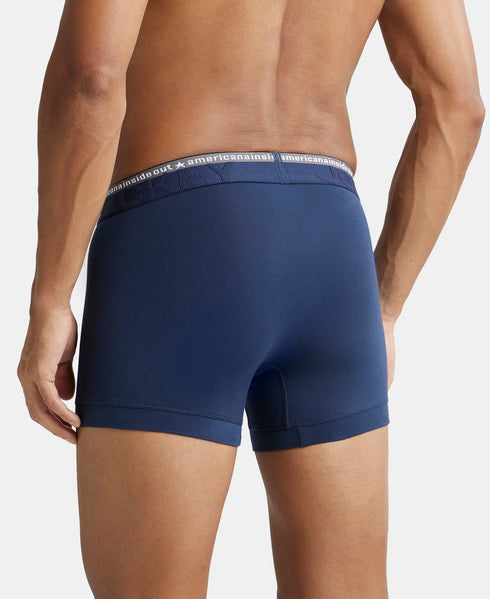 Jockey Stretch Solid Trunk with Ultrasoft Waistband | Navy