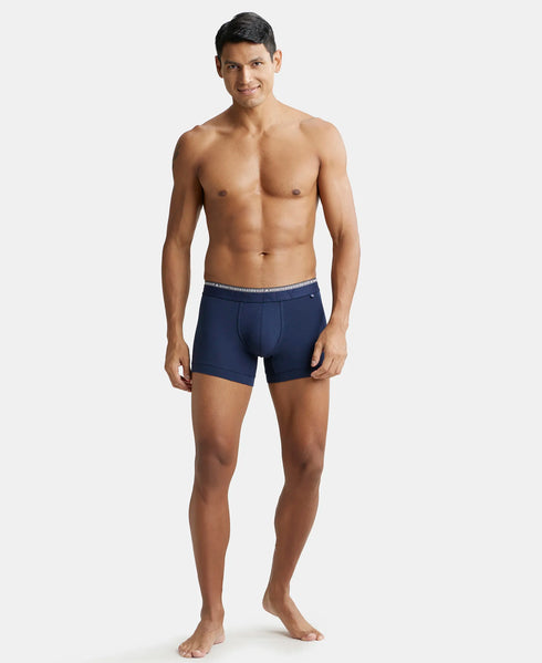 Jockey Stretch Solid Trunk with Ultrasoft Waistband | Navy