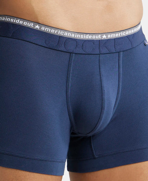 Jockey Stretch Solid Trunk with Ultrasoft Waistband | Navy
