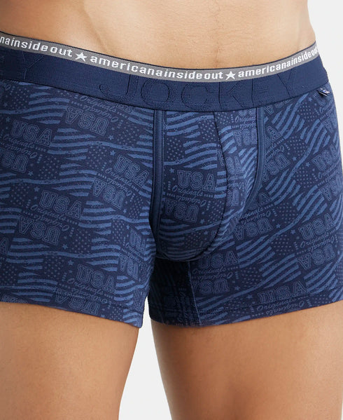 Jockey Cotton Elastane Printed Trunk | Assorted Pack