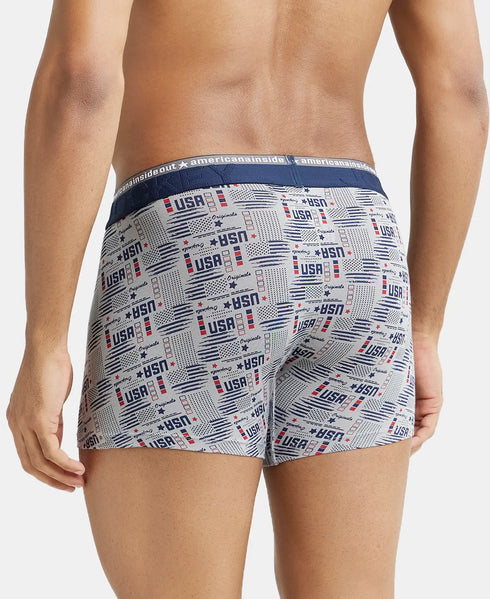 Jockey Cotton Elastane Printed Trunk | Assorted Pack