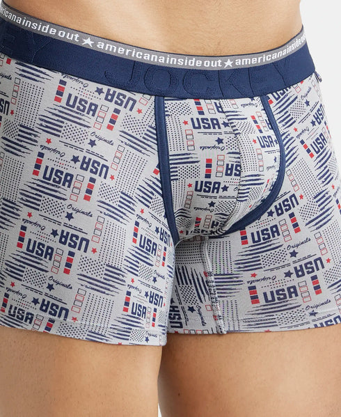 Jockey Cotton Elastane Printed Trunk | Assorted Pack