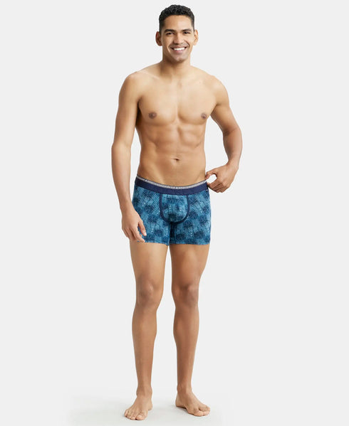 Jockey Cotton Elastane Printed Trunk | Assorted Pack