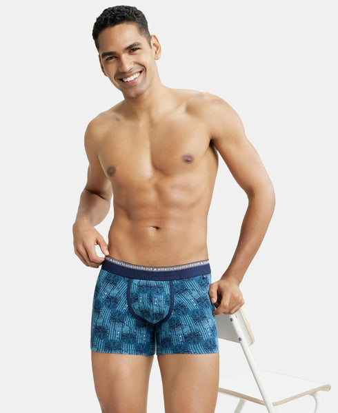 Jockey Cotton Elastane Printed Trunk | Assorted Pack