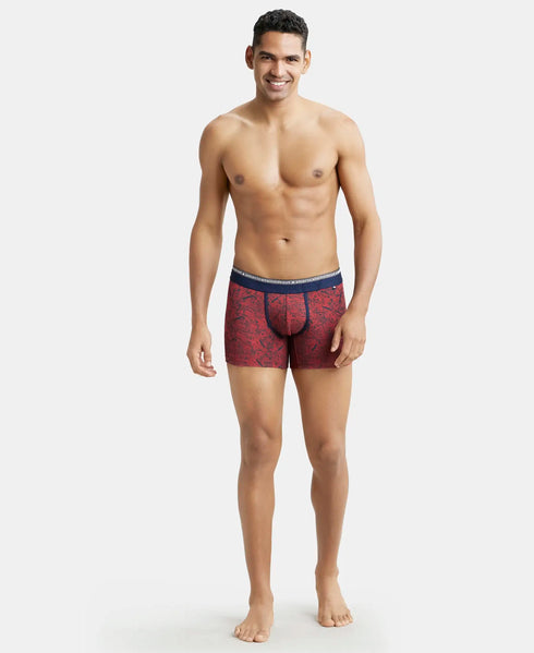 Jockey Cotton Elastane Printed Trunk | Assorted Pack