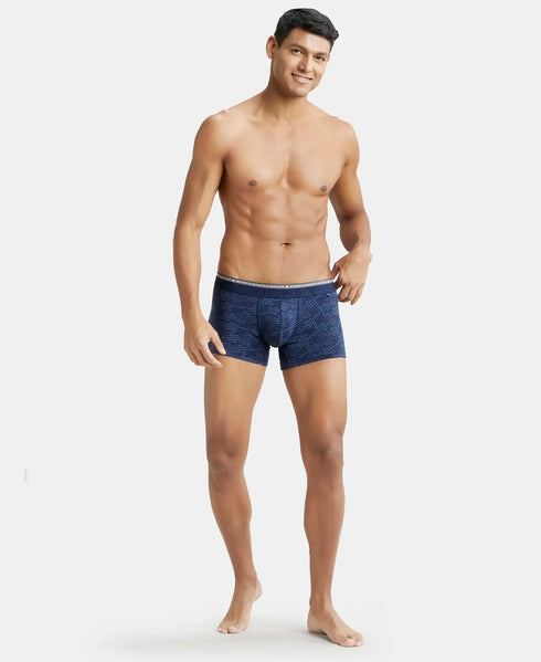 Jockey Cotton Elastane Printed Trunk | Assorted Pack
