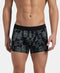 Jockey Cotton Elastane Stretch Printed Trunk | Black
