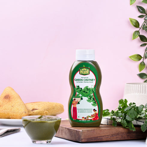 THE LITTLE FARM CO Green chutney