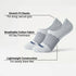 Bummer Unisex No Show Socks - 2 Pack