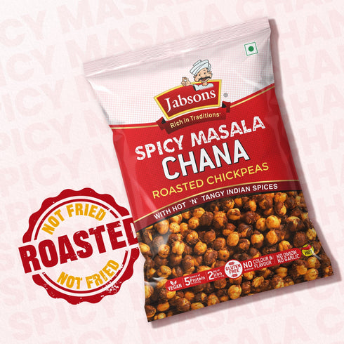 Jabsons Foods Spicy Masala Roasted Chana