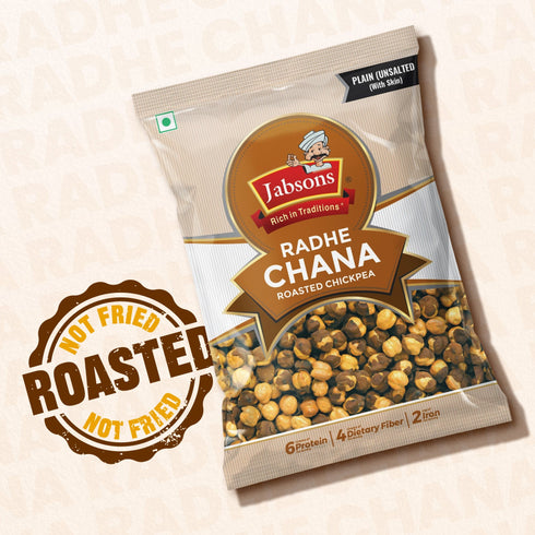 Jabsons Foods Radhe Plain Roasted Chana