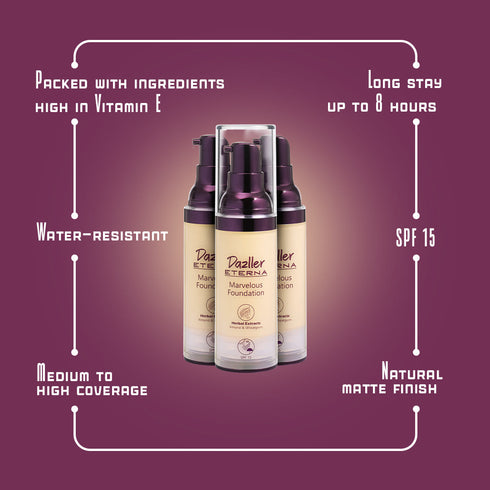 Dazller Cosmetics Eterna Marvelous Foundation