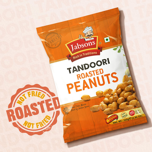 Jabsons Foods Tandoori Roasted Peanuts