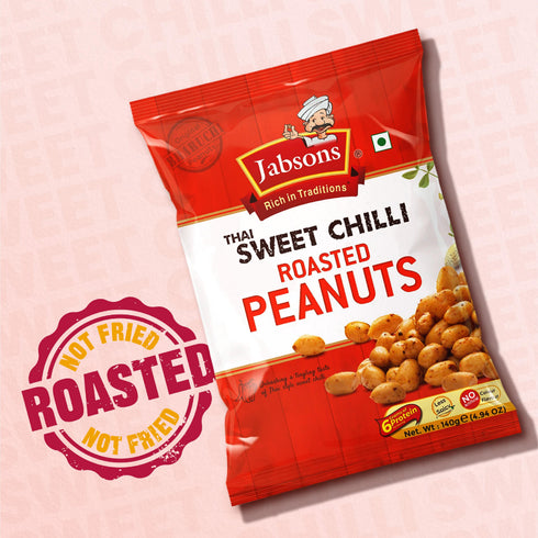 Jabsons Foods Thai Sweet Chilli Roasted Peanut